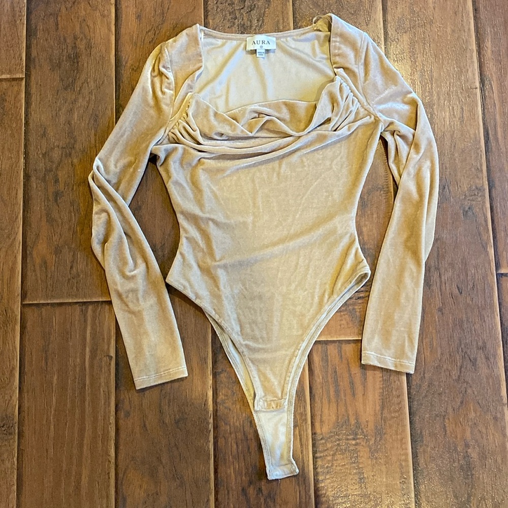 Tan Aura Bodysuit